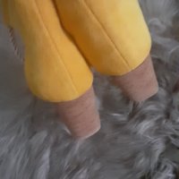 Велурени ефектни сандалки, снимка 3 - Дамски обувки на ток - 36997112