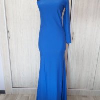 Нова дълга рокля в синьо за повод - 32.00лв., снимка 7 - Рокли - 21610920
