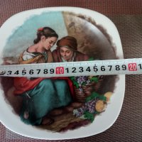 Продавам старинна, колекционерска чиния.Баварски порцелан.Маркирана., снимка 3 - Колекции - 39728898