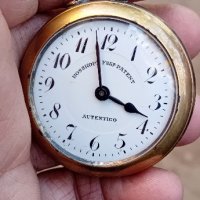 Rosskopf Freres Patent,джобен швейцарски часовник, снимка 1 - Антикварни и старинни предмети - 42949551