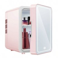 Хладилник за грим/козметика с огледало и подсветка, снимка 5 - Други - 43932104