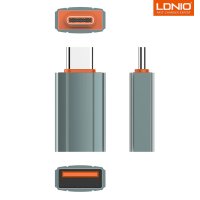 Адаптер Преходник LDNIO USB-C към USB-A, снимка 1 - Кабели и адаптери - 43083589