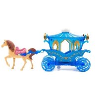 Комплект Кукла Принцеса с Каляска и кон, снимка 3 - Кукли - 43139890