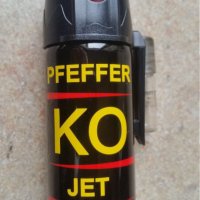 Лютив спрей за самозащита Pfeffer-KO JET50 мл., снимка 1 - Оборудване и аксесоари за оръжия - 16003915