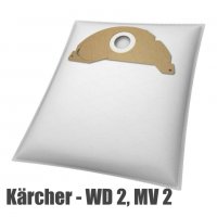Филтърни торби торбички филтри за прахосмукачки Керхер Karcher WD2, WD3, WD4/5/6, снимка 5 - Прахосмукачки - 37484221