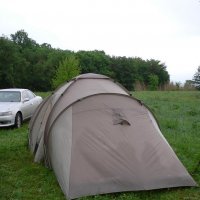 Четириместна палатка "Jesolo 4" с 3 помещения Размери: 440х220х175 см., снимка 4 - Палатки - 35595775
