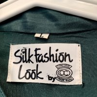 Копринена риза SILK FASHION LOOK BY CONCORDE, снимка 3 - Ризи - 37326491