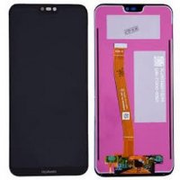 LCD Дисплей за Huawei P20 Lite / ANE-LX1 / Nova E3 + тъч скрийн / Черен / Оригинал Service pack, снимка 1 - Резервни части за телефони - 38294272