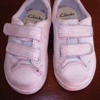 Обувки Clarks 22 розови, снимка 2 - Детски обувки - 28143940