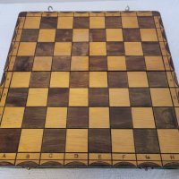 #8 Дървен шах ,среден размер шах ,Сгъваем шах , снимка 11 - Шах и табла - 43099610