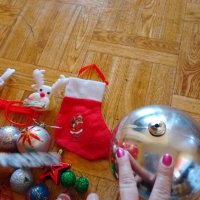Подарявам новогодишни играчки,гирлянди и други, снимка 5 - Декорация за дома - 43062928