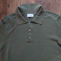 artu napoli mens green polo shirt - страхотна мъжка блуза С, снимка 3 - Блузи - 44005170