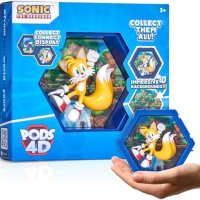 Нова Sonic PODS 4D Уникална Фигурка с 3D Ефект Подарък Деца, снимка 1 - Други - 43398456