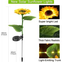Соларна градинска лампа , снимка 6 - Соларни лампи - 42939267
