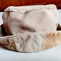 Ръкавици и шапка естествена кожа, велур , снимка 12 - Шапки - 43851530