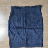 Естествена кожа пола + подарък синя пола, 5 лв, размер С , снимка 8 - Поли - 38910041