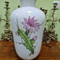 Уникална голяма антикварна авторска немска порцеланова ваза Rosenthal , снимка 2 - Декорация за дома - 43686660