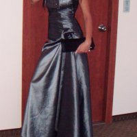 Абитуриентска рокля с камъни Swarovski, снимка 3 - Рокли - 37366471