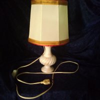 Стара настолна винтидж нощна лампа, снимка 1 - Настолни лампи - 36956268