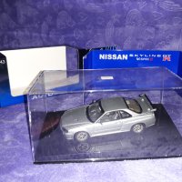 NISSAN  SKYLINE GT-R,R-34 V-spec // AUTOart. 1.43 . Top Model.!!!, снимка 3 - Колекции - 39258739