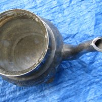 Посребрен чайник ибрик с капак , снимка 4 - Антикварни и старинни предмети - 28527337