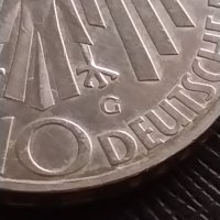 Сребърна монета 10 марки 1972г. Германия 0.625 Мюнхен XX Олимпийски игри 41427, снимка 4 - Нумизматика и бонистика - 43568039