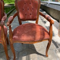 Уникални стари столове тип кресло. №3901, снимка 3 - Антикварни и старинни предмети - 40578625