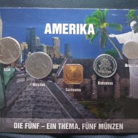Комплектен сет - 1 тема , 5 монети, снимка 1 - Нумизматика и бонистика - 43187188