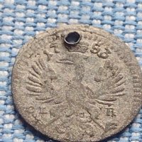 Рядка монета пфенинг 1753г. Фридрих Бранденбург Байраут 13753, снимка 3 - Нумизматика и бонистика - 42968472