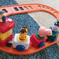 Влак с релси бебешки, снимка 1 - Коли, камиони, мотори, писти - 27278902