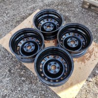 4бр.железни джанти 15цола 5x112 за Vw Golf 5,6, Touran, Caddy, Golf Plus,Audi A3, Seat Altea, Skoda , снимка 4 - Гуми и джанти - 32897547