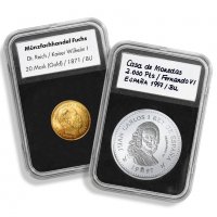  Капсули за монети EVERSLAB на LEUCHTTURM, снимка 1 - Нумизматика и бонистика - 28390298