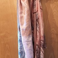 Нови шалове розово пастелни, снимка 2 - Шалове - 27012252