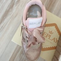 Кецове Риплей-  розови пайети , снимка 2 - Дамски ежедневни обувки - 32679506