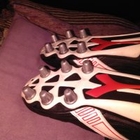 DIADORA RUGBY обувки с метални бутони освен за ръгби стават и за футбол като нови №44, снимка 8 - Футбол - 38762293