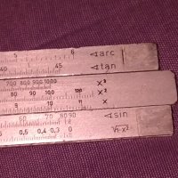 Rechenschieber reiss 3201 логаритмична линия от соца ГДР метална, снимка 10 - Други ценни предмети - 43141693