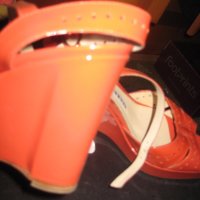 Обувки Италиански естествена кожа FRATELLI ROSSETI, снимка 2 - Дамски обувки на ток - 28572569
