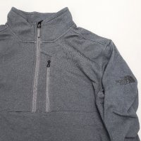 The North Face FlashDry 1/4 Zip Микрополар Оригинален Полар Пуловер Блуза (L), снимка 3 - Блузи - 38843316