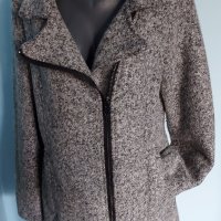 Вълнено марково палто от букле / голям размер , снимка 4 - Палта, манта - 43786541