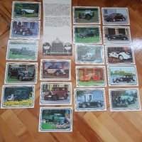 Стари картички със стари коли, снимка 1 - Нумизматика и бонистика - 33684458