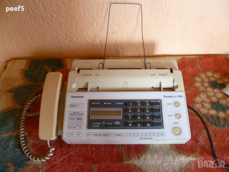 Факс-Телефон Panasonic Работещ., снимка 1