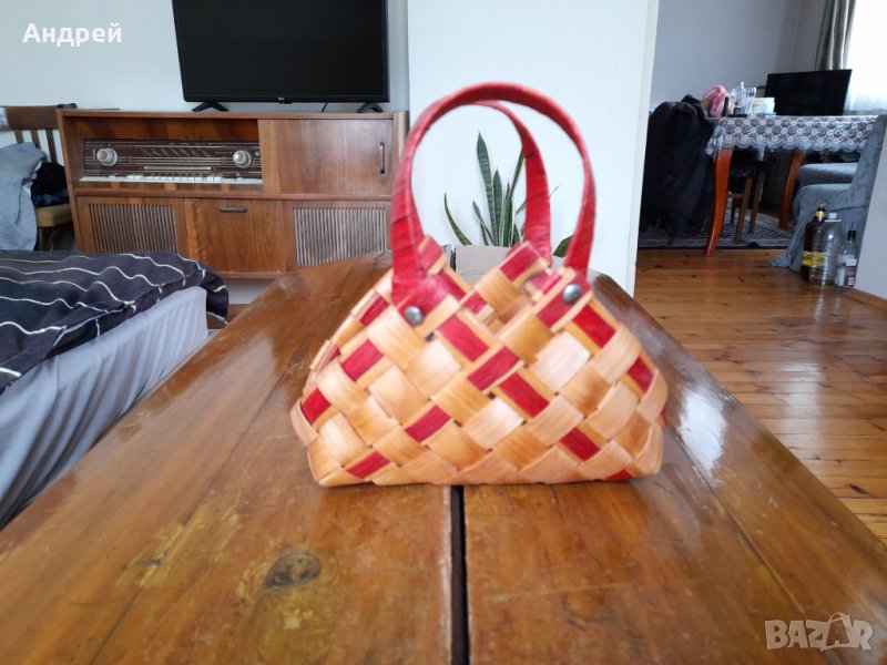 Стара кошница,кошничка #2, снимка 1