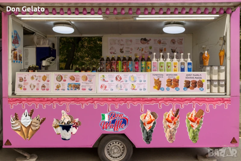Мобилна каравана – Каравана за храна с професионално оборудване, готова за бизнес!, снимка 1