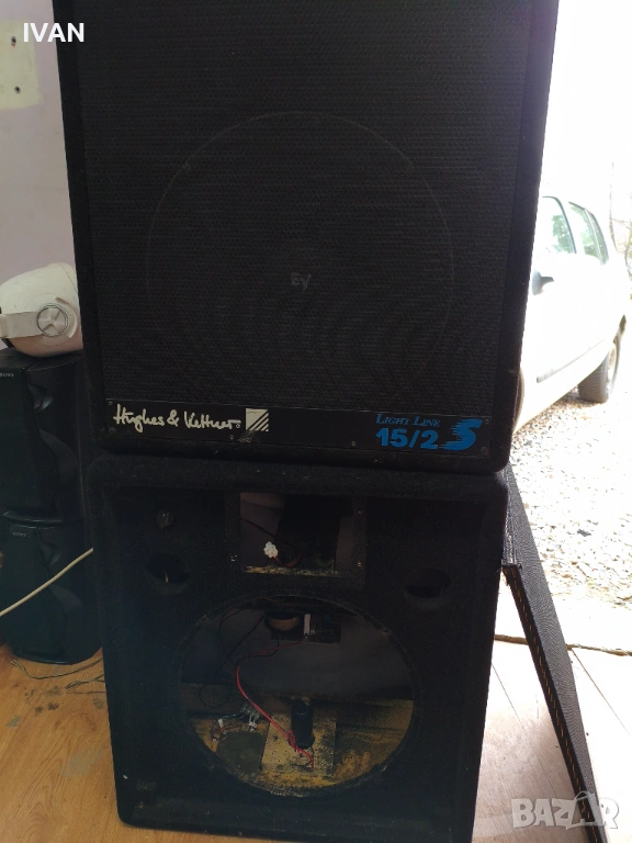 Продавам празни кутии за 15инча колони, снимка 1