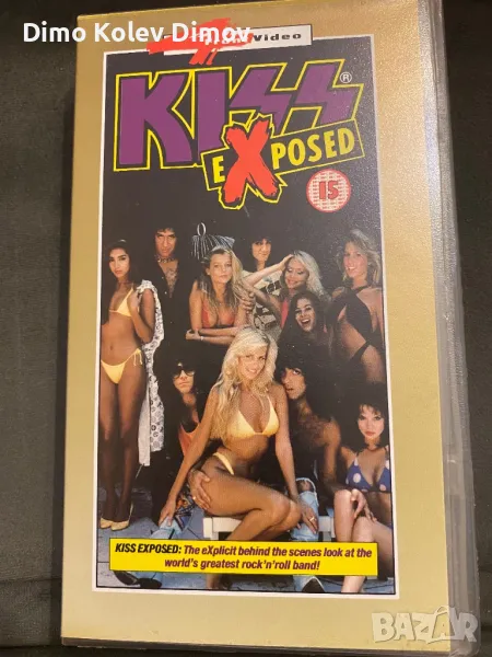 KISS VHS Видео Касета Оригинал!, снимка 1