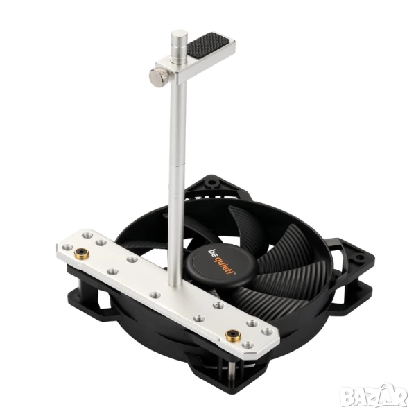 Алуминиев GPU Holder, Graphics Card Holder, Card Sag Holder Support, Height-Adjustable, FAN Install, снимка 1