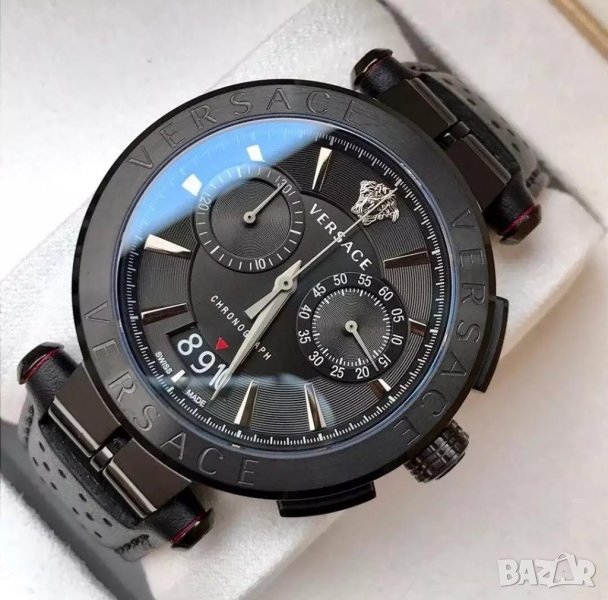 Луксозен мъжки часовник Versace VE1D01420 Aion Chrono Swiss Made, снимка 1