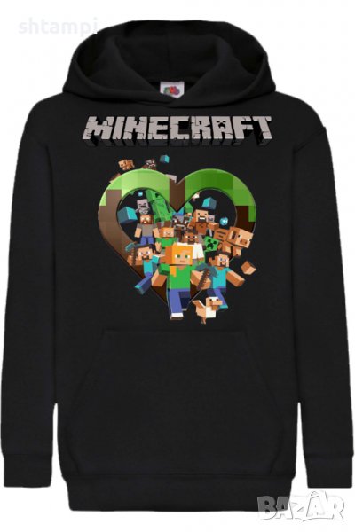 Детски Суитчър/Суитшърт Minecraft 5,Minecraft,Игра,Подарък,Изненада,Забавление,Рожден Ден, снимка 1