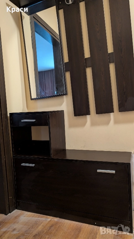 Портманто цвят Венге в отлично състояние , снимка 1