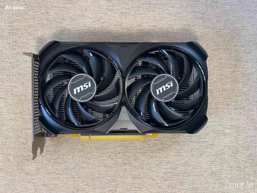 Продавам видео карта RTX 4060 8 gb MSI Ventus като нова, снимка 1
